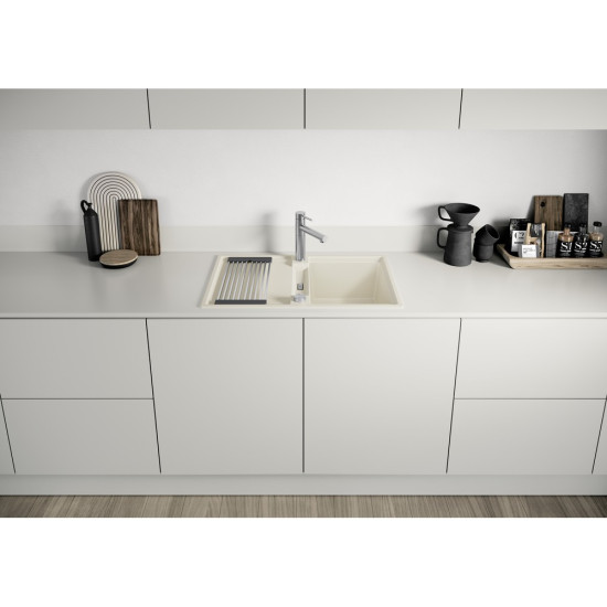 Blanco ALTA II csaptelep, satin dark steel, HD 527540 Rozsdamentes acél csaptelep
