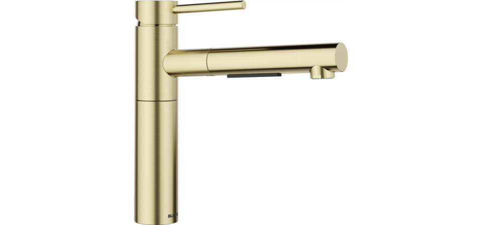 Blanco ALTA-S II satin gold HD 527554 Rozsdamentes acél csaptelep