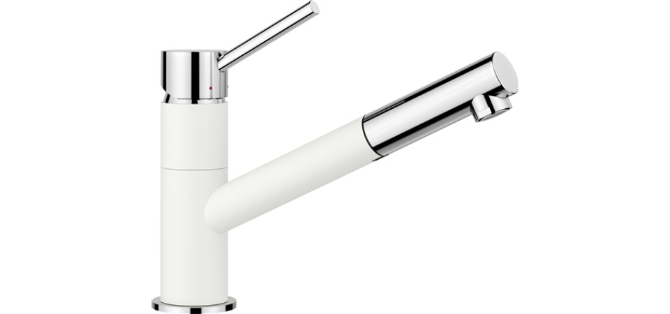 Blanco KANO-S fehér/króm ND 527650 Gránit csaptelep