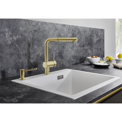 Blanco LINUS-S satin platinum HD 527699 Rozsdamentes acél csaptelep