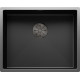 Blanco CLARON 500-U DarkSteel 527834 Rozsdamentes acél mosogatótálca