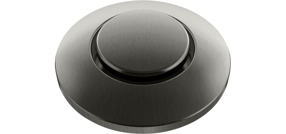 Blanco FWD levegőkapcsoló nyomógomb, satin dark steel 527921 Blanco tartozékok és kiegészítők
