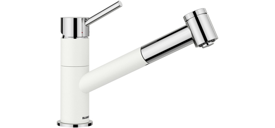 Blanco KANO-S Vario fehér/króm HD 527964 Gránit csaptelep