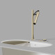 Blanco LUNEOO-S kihúzható fejes csaptelep satin gold, HD 527974 Gránit csaptelep