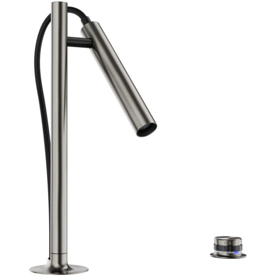 Blanco LUNEOO-S, kihúzható fejes csaptelep, satin platinum, HD 527976 Gránit csaptelep