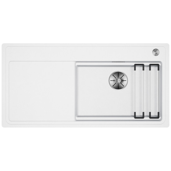 Blanco ETAGON XL 6S-F fehér tart., exc. SZINTBE ÉPÍTÉS 528104 Gránit mosogatótálca