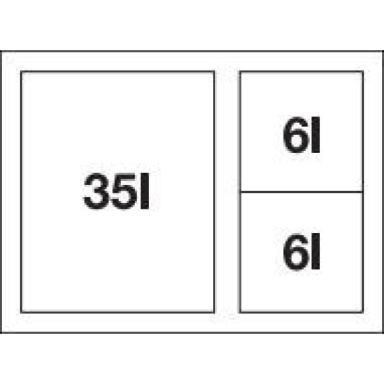 Blanco SELECT II Big 60/3 528148 Beépíthető hulladéktároló