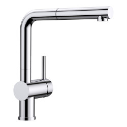 Blanco LINUS-S ECO kihúzható fejes csaptelep króm, HD 528152 Gránit csaptelep