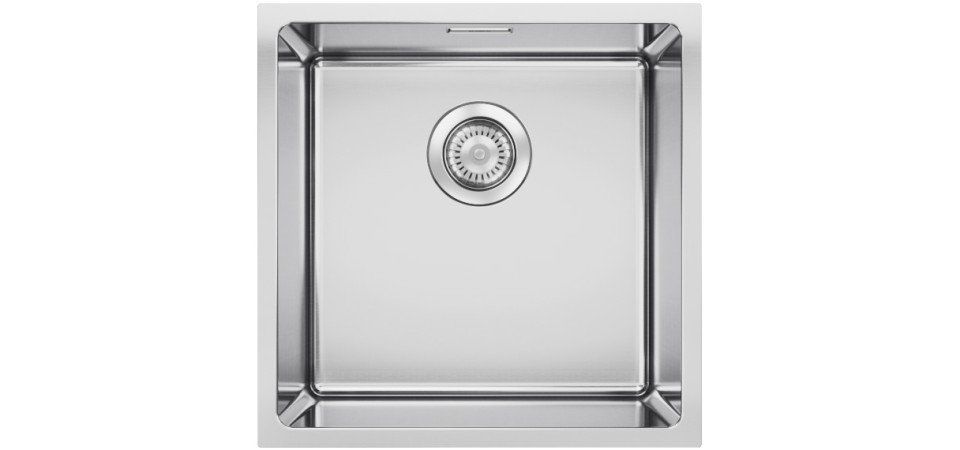 Blanco QUATO 400-U rozsdamentes mosogató 528229 Rozsdamentes acél mosogatótálca