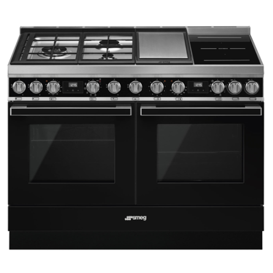 SMEG SMEG SZABADONÁLLÓ TŰZHELY CPF120IGMPBL Kombinált tűzhely