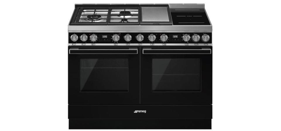 SMEG SMEG SZABADONÁLLÓ TŰZHELY CPF120IGMPBL Kombinált tűzhely SMEG SMEG SZABADONÁLLÓ TŰZHELY CPF120IGMPBL Kombinált tűzhely