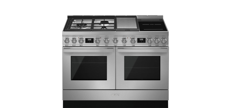 SMEG SMEG SZABADONÁLLÓ TŰZHELY CPF120IGMPX Kombinált tűzhely SMEG SMEG SZABADONÁLLÓ TŰZHELY CPF120IGMPX Kombinált tűzhely