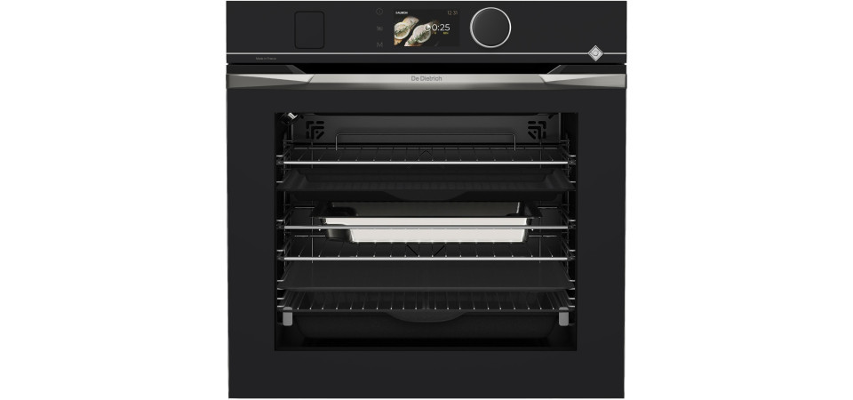 De Dietrich DOR4747 kombinált piroltikus gőzsütő DOR4747X Beépíthető villany sütő