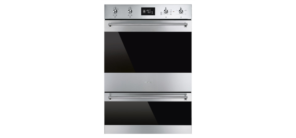 SMEG SMEG DUPLA PIROLITIKUS HŐLÉGKEVERÉSES SÜTŐ DOSP6390X Beépíthető villany sütő SMEG SMEG DUPLA PIROLITIKUS HŐLÉGKEVERÉSES SÜTŐ DOSP6390X Beépíthető villany sütő