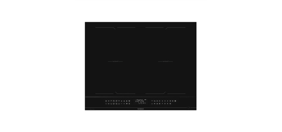 De Dietrich DPI4442 indukciós főzőlap, 65 cm DPI4442B Beépíthető indukciós főzőlap