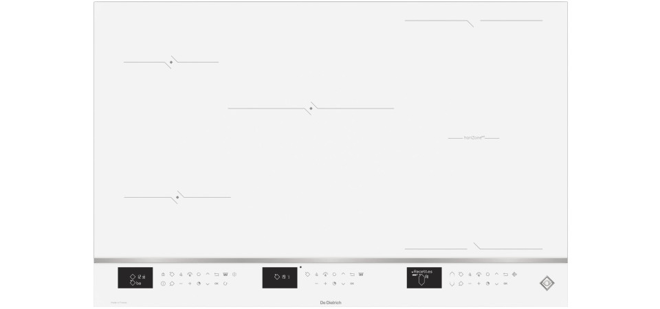 De Dietrich DPI4831 indukciós főzőlap, 80 cm DPI4831W Beépíthető indukciós főzőlap