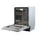 Evido EVIDO AQUAPRO 60I teljesen integrált mosogatógép DW66I.1 Beépíthető 12-15 terítékes mosogatógép