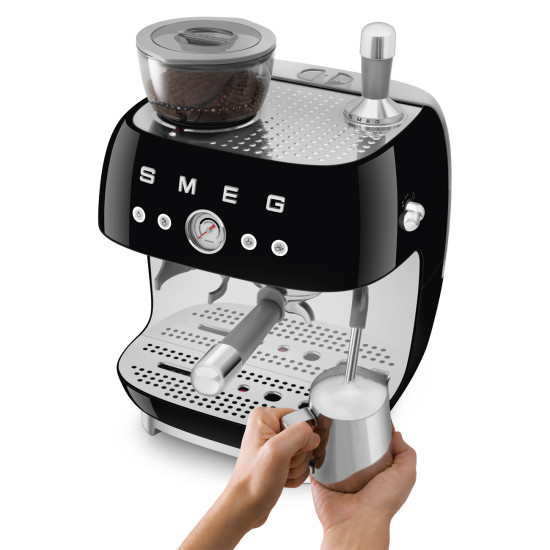 SMEG SMEG EGF03 őrlővel kombinált espresso kávéfőző EGF03BLEU Kávéfőző