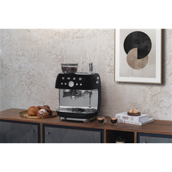 SMEG SMEG EGF03 őrlővel kombinált espresso kávéfőző EGF03BLEU Kávéfőző