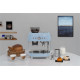 SMEG SMEG EGF03 őrlővel kombinált espresso kávéfőző EGF03PBEU Kávéfőző