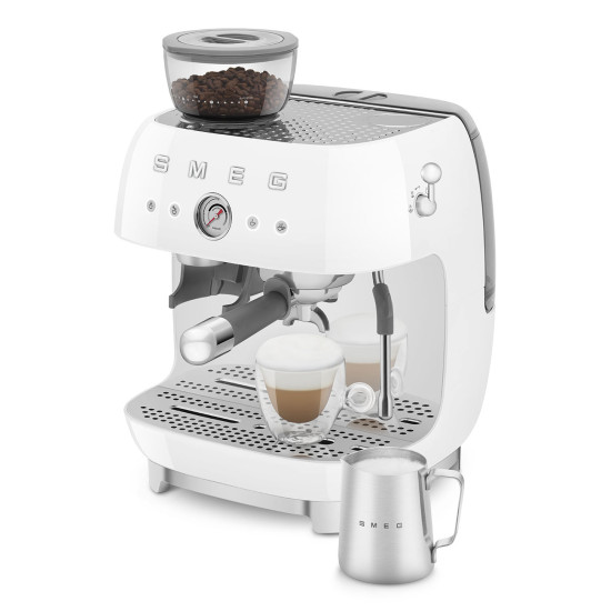 SMEG SMEG EGF03 őrlővel kombinált espresso kávéfőző EGF03WHEU Kávéfőző