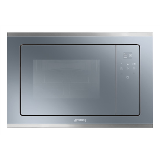 SMEG BEÉPÍTHETŐ MIKROHULLÁMÚ SÜTŐ FMI420S2 Állószekrénybe építhető mikrohullámú sütő
