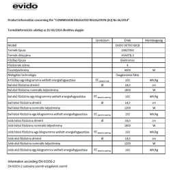Evido EVIDO VETRO 60 üvegkerámia főzőlap HVV6TB.4 Beépíthető kerámia főzőlap