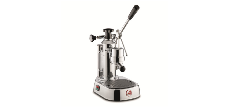 la Pavoni La Pavoni Lever Europiccola, inox, feketekiegészítőkkel LPLELQ01EU Kávéfőző la Pavoni La Pavoni Lever Europiccola, inox, feketekiegészítőkkel LPLELQ01EU Kávéfőző