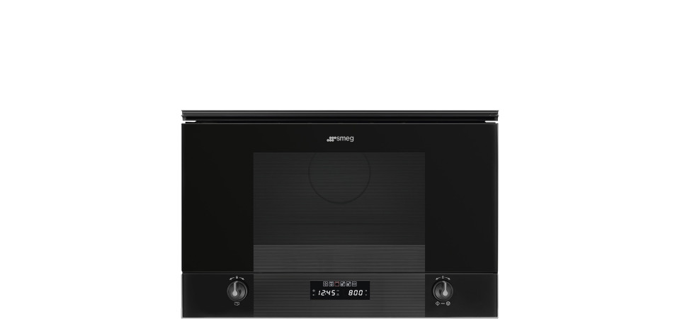 SMEG SMEG BEÉPÍTHETŐ MIKROHULLÁMÚ SÜTŐ MP122B3 Állószekrénybe építhető mikrohullámú sütő SMEG SMEG BEÉPÍTHETŐ MIKROHULLÁMÚ SÜTŐ MP122B3 Állószekrénybe építhető mikrohullámú sütő