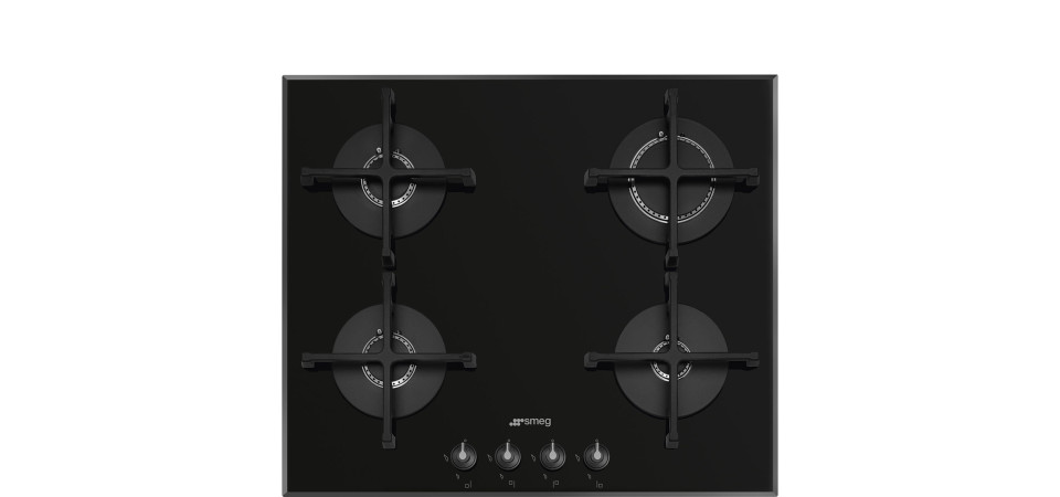 SMEG Linea PV164 gáz főzőlap PV164B3 Beépíthető gáz főzőlap SMEG Linea PV164 gáz főzőlap PV164B3 Beépíthető gáz főzőlap