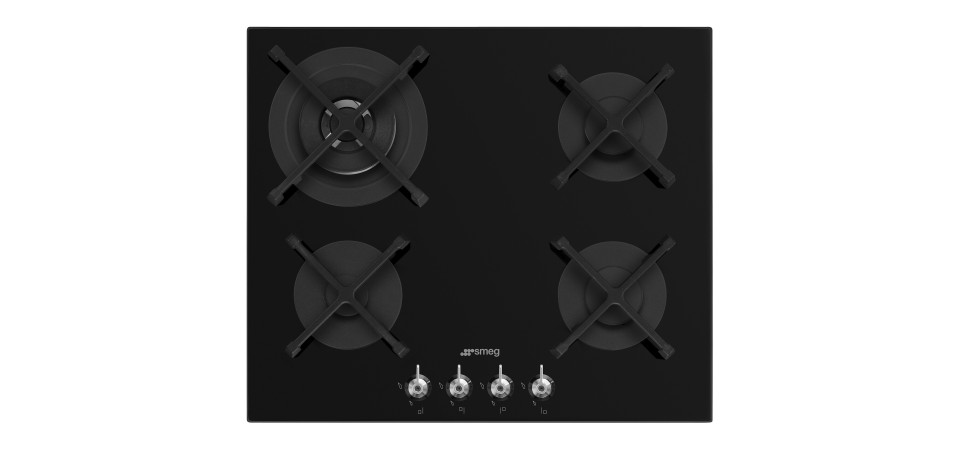 SMEG Classic PV364 gáz főzőlap PV364N Beépíthető gáz főzőlap SMEG Classic PV364 gáz főzőlap PV364N Beépíthető gáz főzőlap