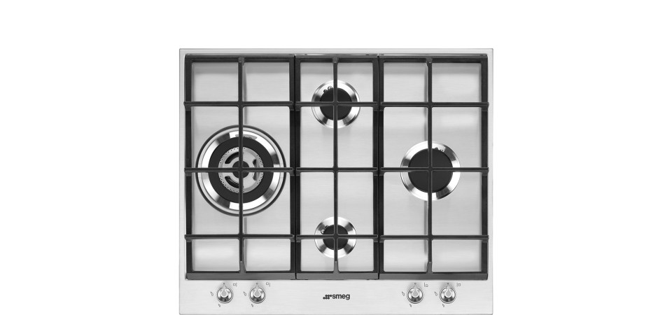 SMEG Linea PX164 gáz főzőlap PX164L Beépíthető gáz főzőlap SMEG Linea PX164 gáz főzőlap PX164L Beépíthető gáz főzőlap
