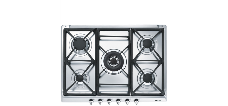 SMEG Classic SE70 gáz főzőlap SE70SGH-5 Beépíthető gáz főzőlap SMEG Classic SE70 gáz főzőlap SE70SGH-5 Beépíthető gáz főzőlap