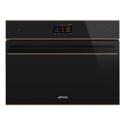 SMEG KOMBINÁLT KOMPAKT GŐZSÜTŐ SF4604WVCPNR Beépíthető kompakt sütő és pároló