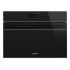 SMEG KOMBINÁLT KOMPAKT GŐZSÜTŐ SF4604WVCPNR Beépíthető kompakt sütő és pároló