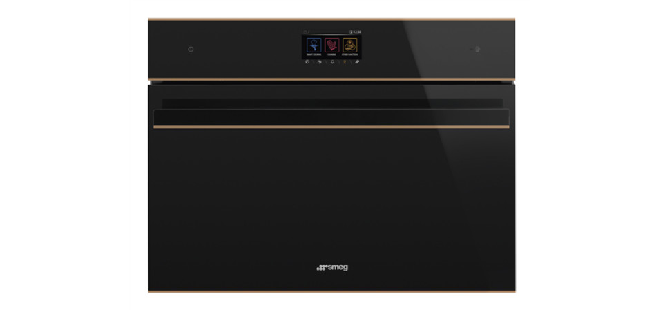 SMEG KOMBINÁLT KOMPAKT GŐZSÜTŐ SF4604WVCPNR Beépíthető kompakt sütő és pároló SMEG KOMBINÁLT KOMPAKT GŐZSÜTŐ SF4604WVCPNR Beépíthető kompakt sütő és pároló