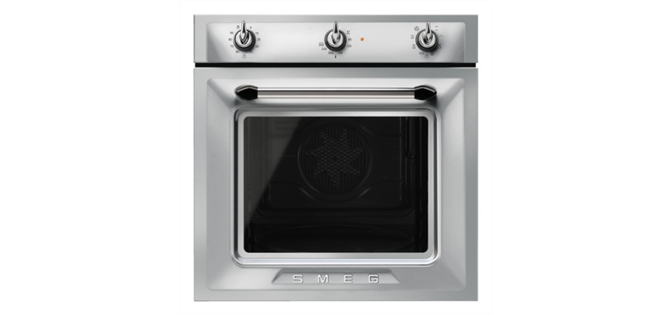 SMEG SMEG LÉGKEVERÉSES SÜTŐ, Victoria design, 60 cm, analóg, inox SF6905X1 Beépíthető villany sütő SMEG SMEG LÉGKEVERÉSES SÜTŐ, Victoria design, 60 cm, analóg, inox SF6905X1 Beépíthető villany sütő