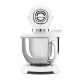 SMEG SMEG KONYHAI ROBOTGÉP, retro, fehér test és talp SMF03WHEU Komplex robotgép SMEG SMEG KONYHAI ROBOTGÉP, retro, fehér test és talp SMF03WHEU Komplex robotgép