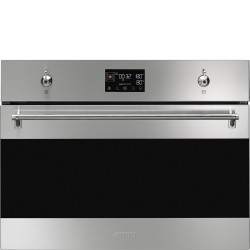 SMEG SMEG KOMPAKT KOMBINÁLT GŐZSÜTŐ SO4302S3X Beépíthető kompakt sütő és pároló