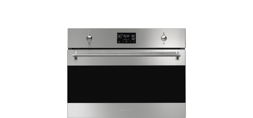 SMEG SMEG KOMPAKT KOMBINÁLT GŐZSÜTŐ SO4302S3X Beépíthető kompakt sütő és pároló SMEG SMEG KOMPAKT KOMBINÁLT GŐZSÜTŐ SO4302S3X Beépíthető kompakt sütő és pároló