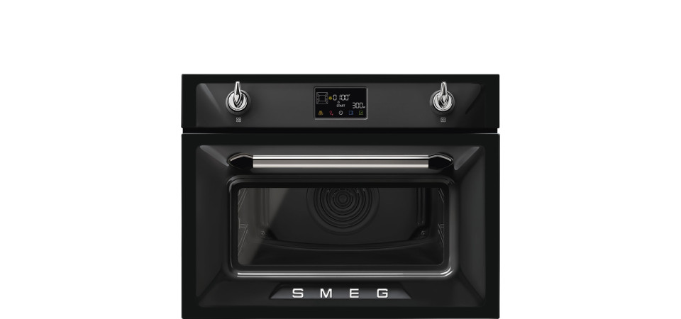 SMEG SMEG KOMPAKT KOMBINÁLT MIKROHULLÁMÚ SÜTŐ SO4902M1N Beépíthető kompakt sütő és mikró SMEG SMEG KOMPAKT KOMBINÁLT MIKROHULLÁMÚ SÜTŐ SO4902M1N Beépíthető kompakt sütő és mikró
