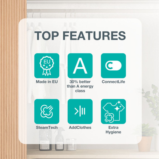 Gorenje WPNA14A3PWIFI Elöltöltős mosógép