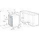 Gorenje GI643D90X Beépíthető 12-15 terítékes mosogatógép
