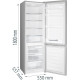 Gorenje RK4182PS4 Kombinált alulfagyasztós hűtőszekrény