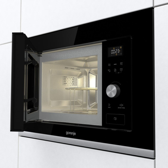 Gorenje BMX201AG1BG Állószekrénybe építhető mikrohullámú sütő