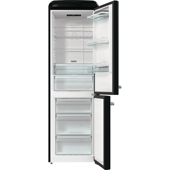 Gorenje ONRK619DBK Kombinált alulfagyasztós hűtőszekrény