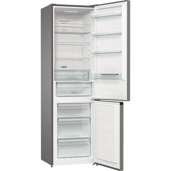Gorenje NRK6202AXL4 Kombinált alulfagyasztós hűtőszekrény