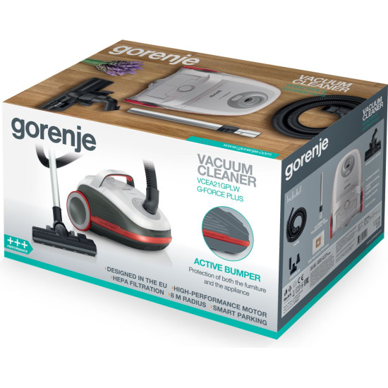 Gorenje VCEA21GPLW Porzsákos porszívó