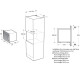 Gorenje BMI251SG3BG Állószekrénybe építhető mikrohullámú sütő