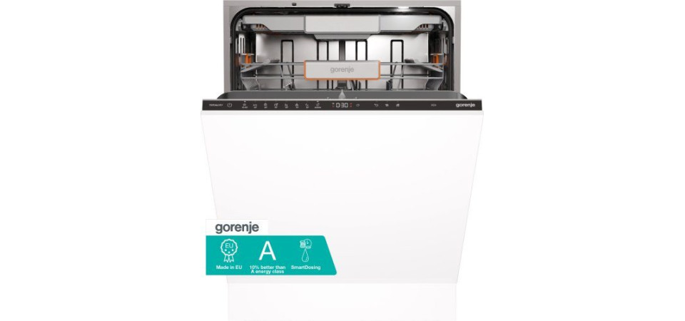 Gorenje GV693A65AD Beépíthető 12-15 terítékes mosogatógép